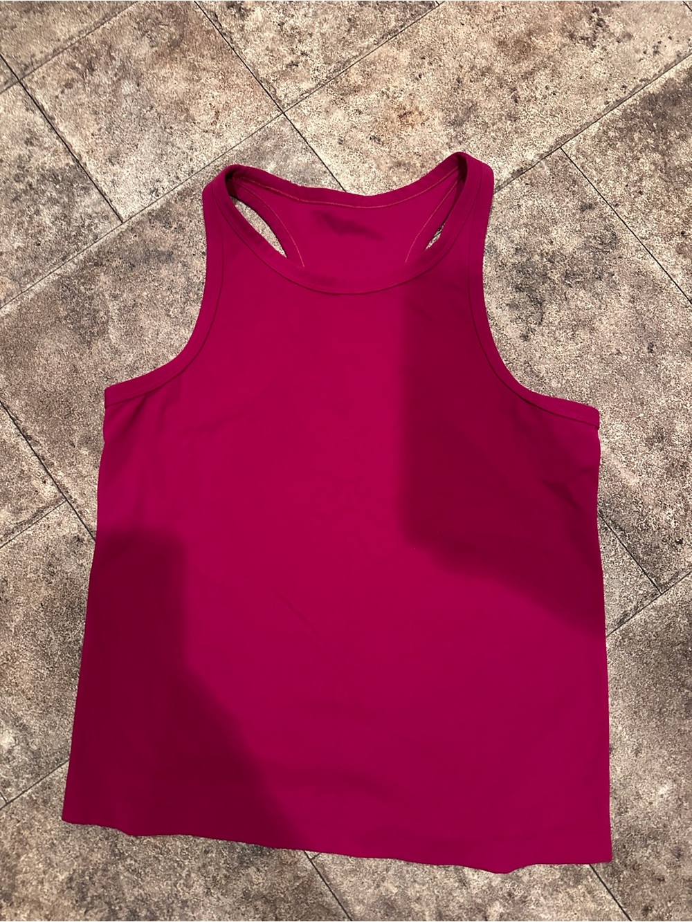 lululemon athletica Fuchsia Racerback Tank
